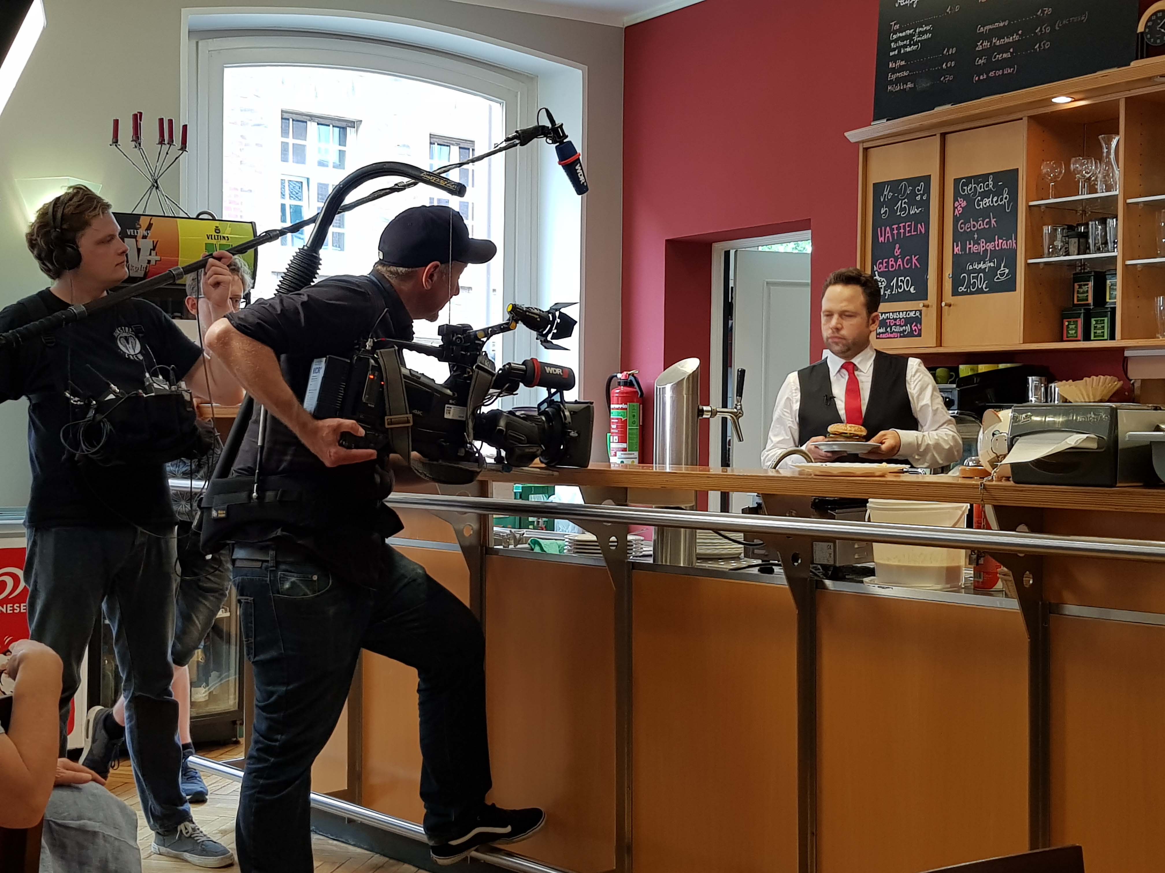 Tiemann testet im Café Milagro BSW Münster BSW Münster
