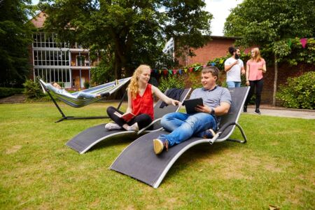 Garten für Bewohner*innen Rekreation im Garten