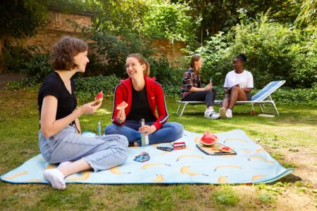 Garden for residents